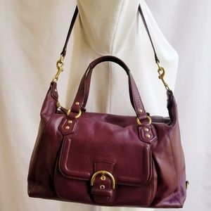 Coach XL Leather Satchel